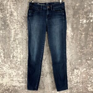 Madewell Size 25 Skinny Leg Denim‎ Dark Wash Jeans Blue Women